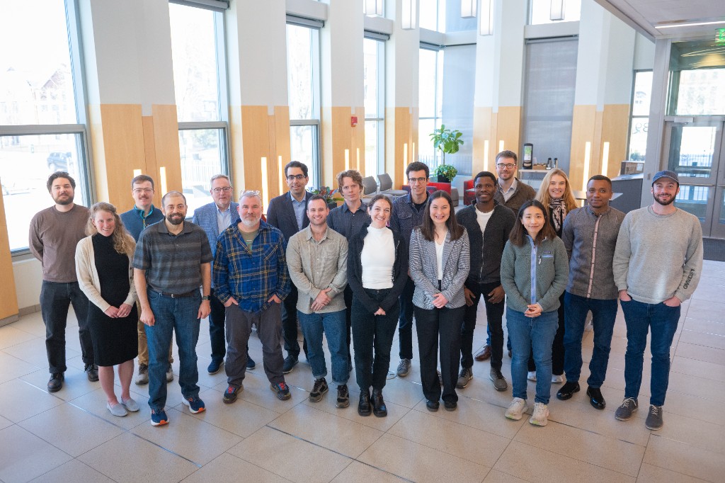 Participants at the Geo-Embeddings Sprint, Clark University, Worcester, Massachusetts, March 2026